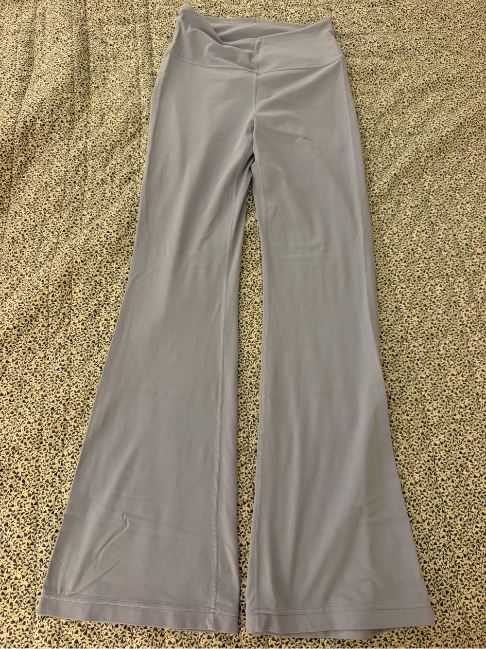lululemon Light Blue Flare Yoga Pants